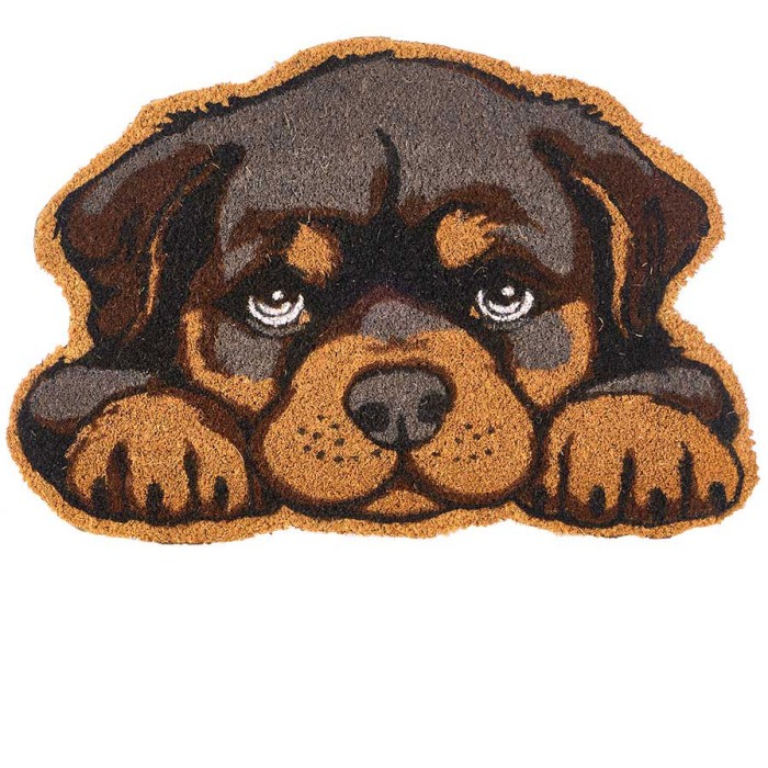 FELPUDO PERRO FORMA 40 x 60 x 1,5 cm.