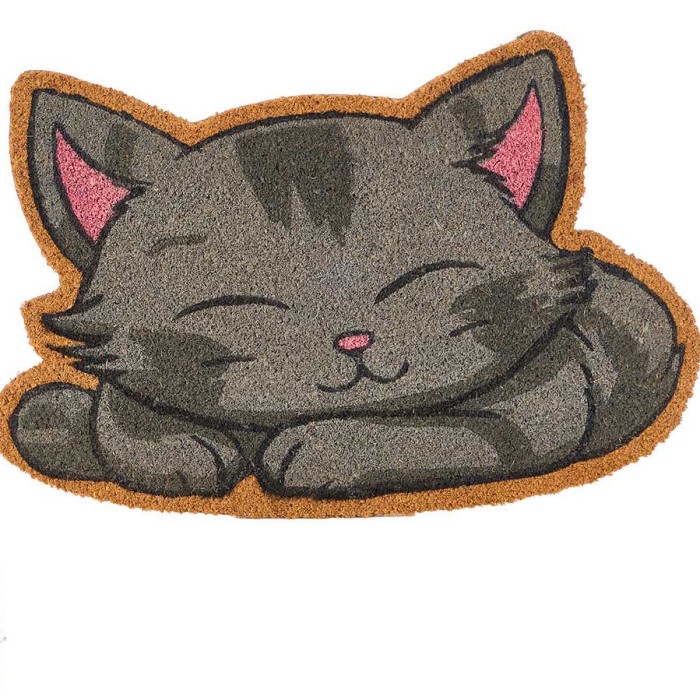 FELPUDO GATO FORMA 40 x 60 x 1,5 cm.