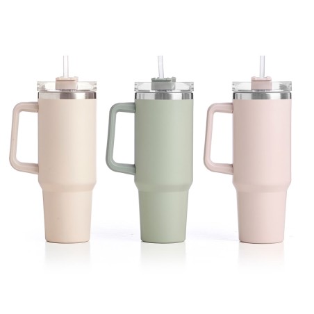 VASO TERMICO 1200ML ASA Y PAJITA