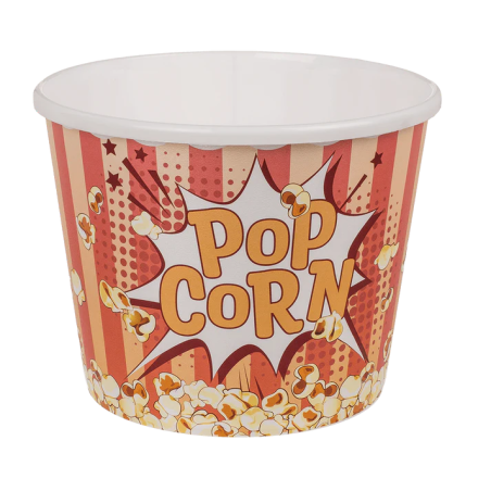 CUBO PARA APERITIVOS Y PALOMITAS 17X17X13CM PLASTICO