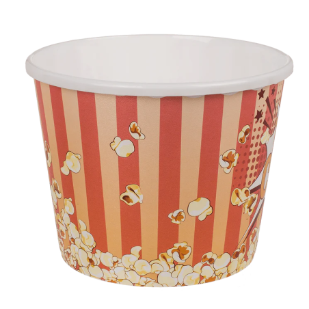 CUBO PARA APERITIVOS Y PALOMITAS 17X17X13CM PLASTICO