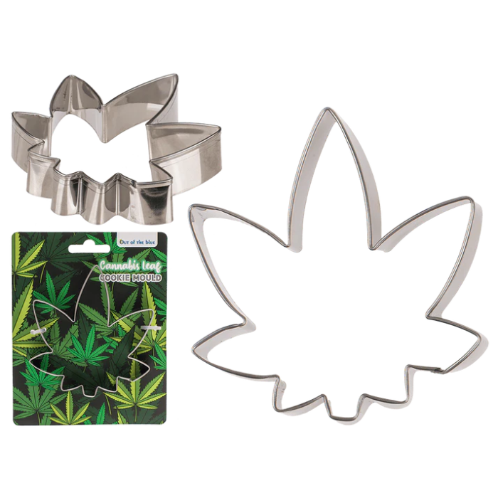 CORTAPASTAS DE METAL CANNABIS 11X10X2.5