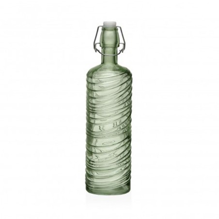 BOTELLA VERDE VIDRIO 1000ML