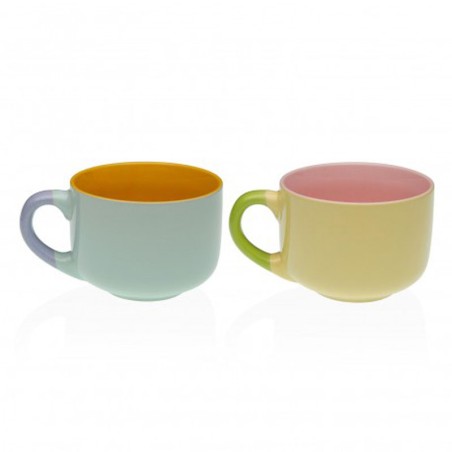TAZA JUMBO 450ML COLOR PASTEL 