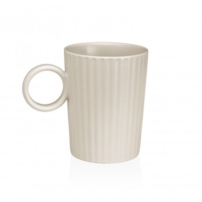 TAZA BLANCA 430ML PORCELANA