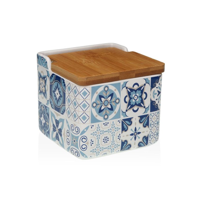 SALERO COCINA AZURITA 12X12X11.5CM