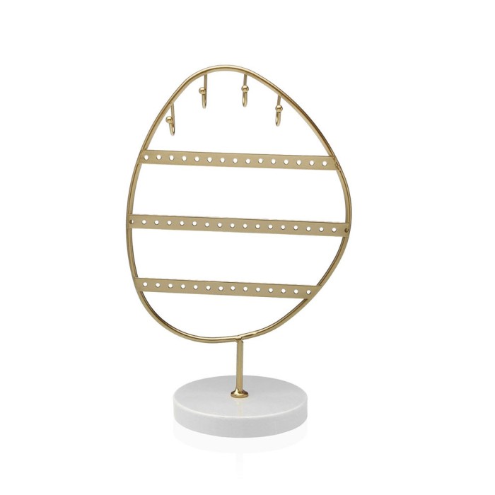 JOYERO METALICO OVALADO 4 NIVELES 