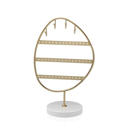 JOYERO METALICO OVALADO 4 NIVELES 