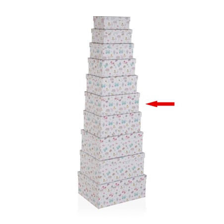 Caja 6/10 Mariposas y Flores 29 × 22 × 12,5 cm