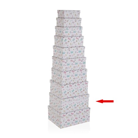 Caja 9/10 Mariposas y Flores 35 × 27 × 15,5 cm