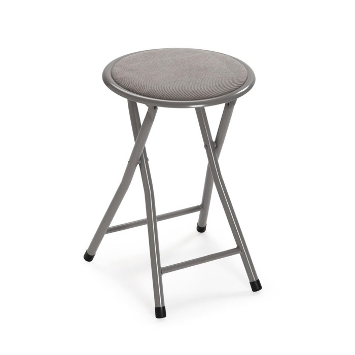 TABURETE PLEBABLE GRIS PANA