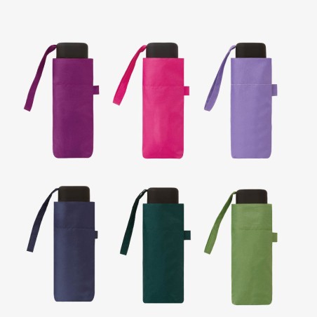 PARAGUAS MINI BOLSO COLORES LISOS