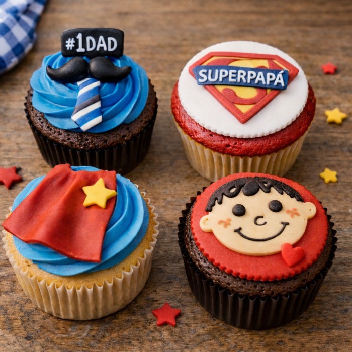 TALLER INFANTIL CUPCAKES PADRES E HIJOS - dia dek padre