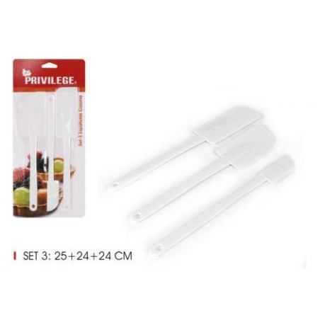 SET 3 ESPATULAS COCINA PLÁSTICO