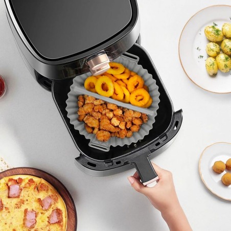 MOLDE AIR FRYER CON SEPARADOR 20CM