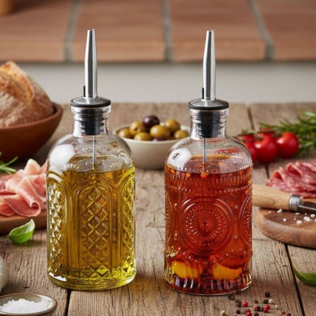 ACEITERA RELIEVE 220 ML LA MEDITERRANEA CON TAPON 