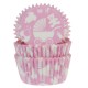 cápsulas cupcakes bebe rosa