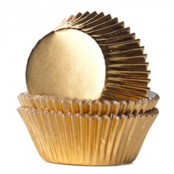 capsulas cupcakes oro