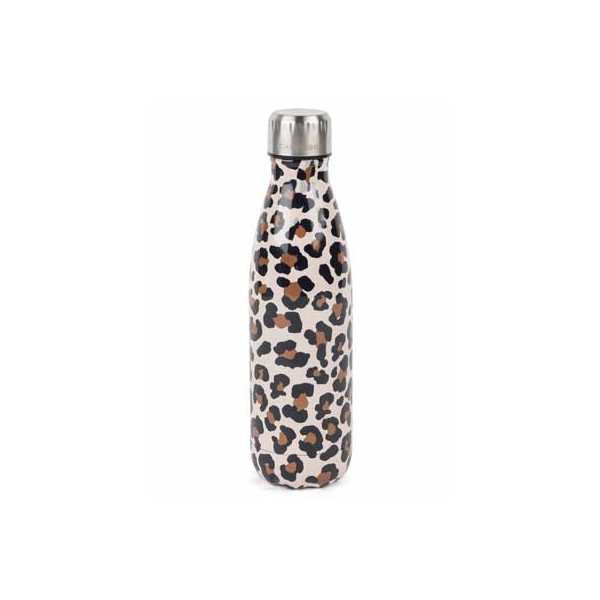 BOTELLA 500ML LEOPARDO INOX