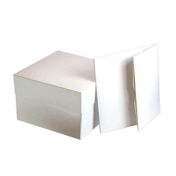 5 Cajas Transparentes 20x20x20 / Pack 5 Cajas