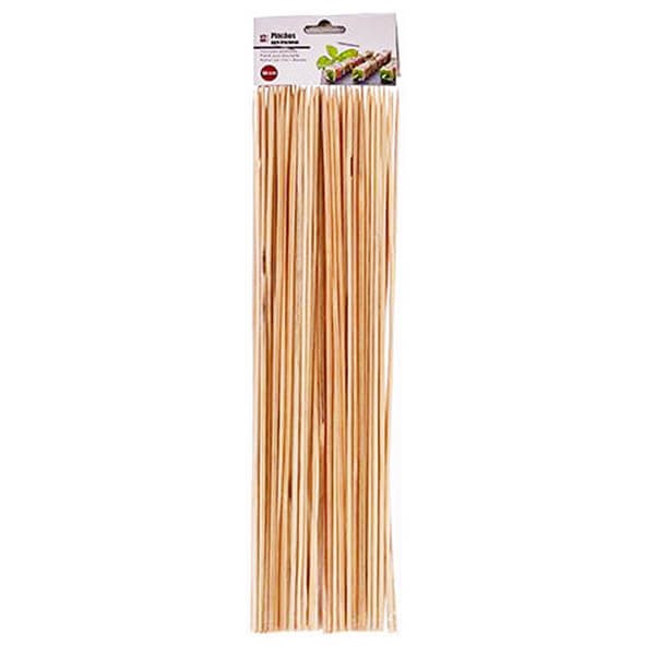 brochetas de bambu