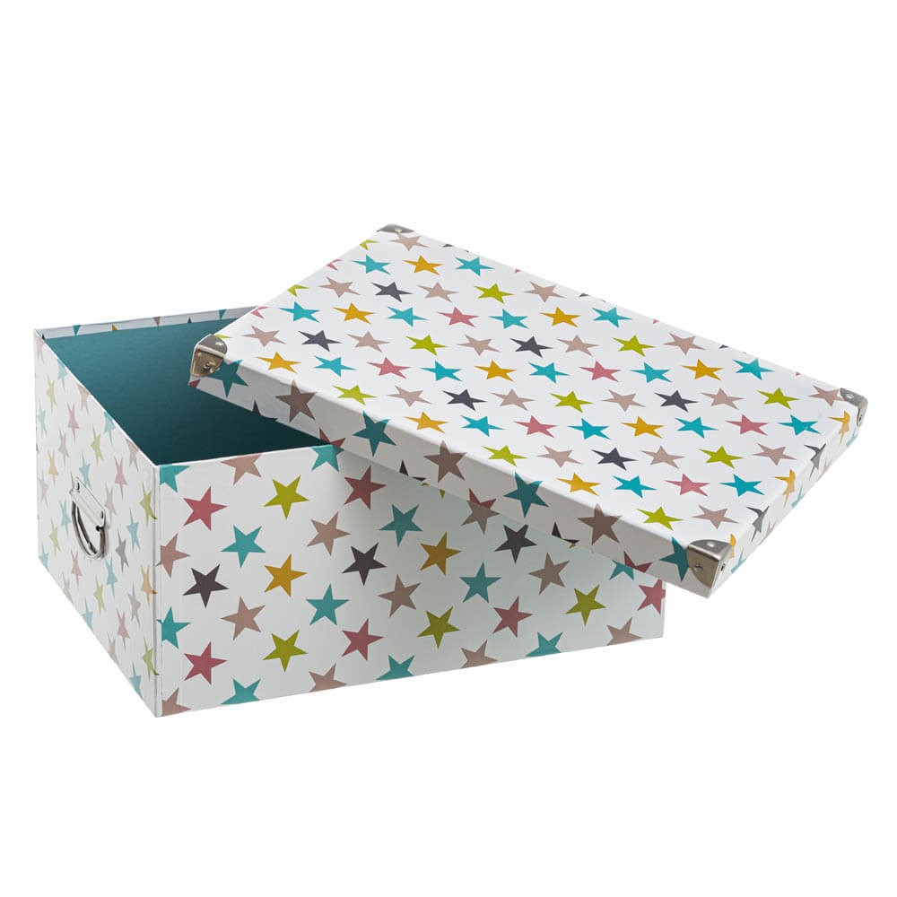 Cajas repostería de cartón decoradas con asa 16 x 10 x 9 cm