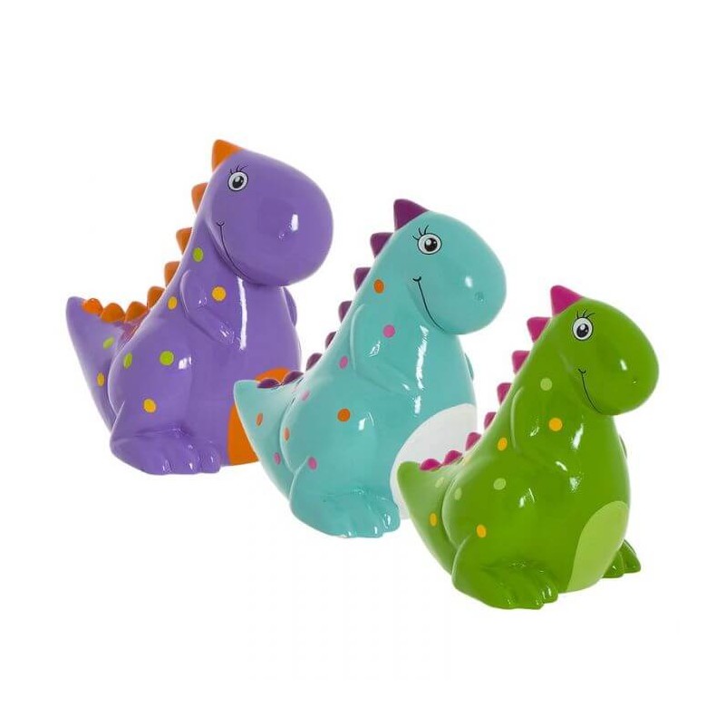 Varios Modelos Idea de Regalo Hucha de Dinosaurio Rojo