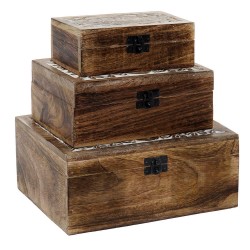 caja de madera decoracion