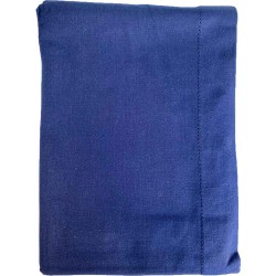 Mantel Azul Marino obscuro 100% algodón 150x150cm