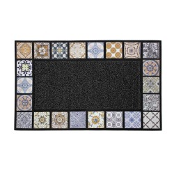 Alfombra Antideslizante Cocina Mosaico 65x350cm Carpetshop