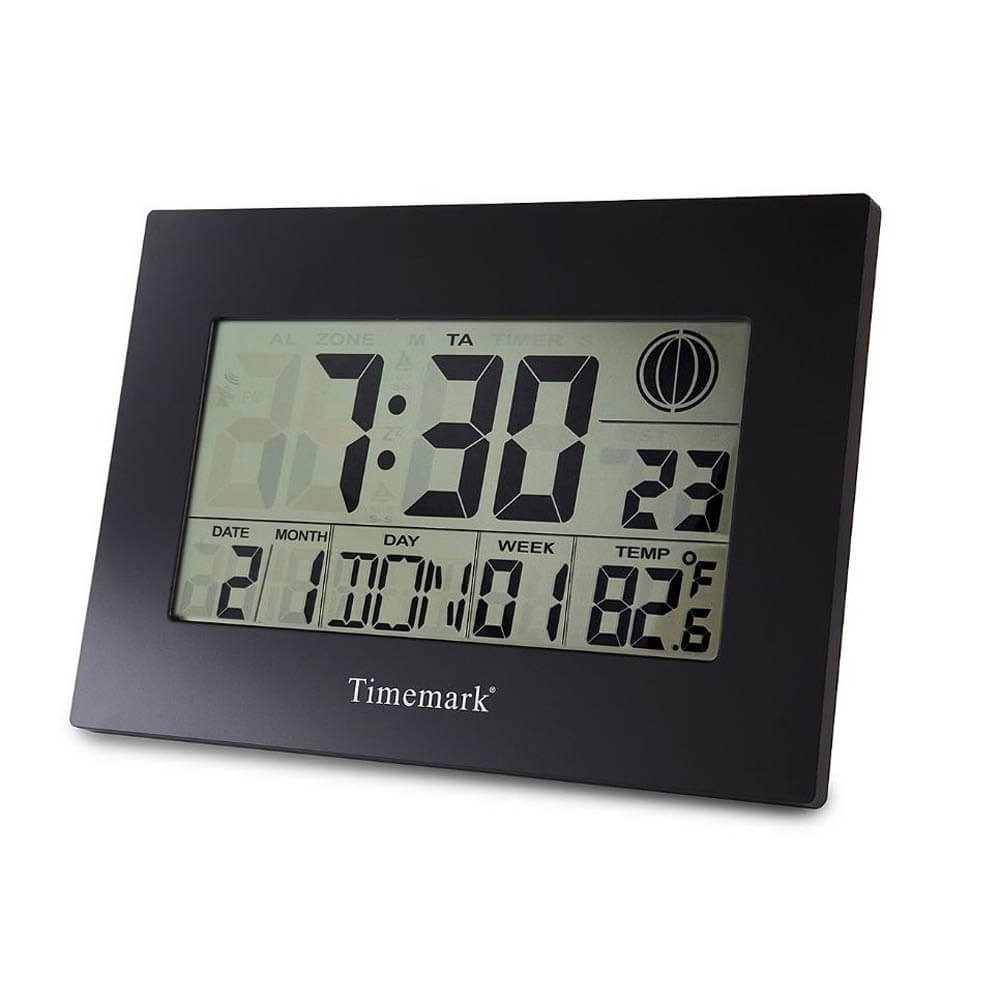 Reloj-Despertador Analógico Timemark Blanco (9 x 8 x 5 cm)