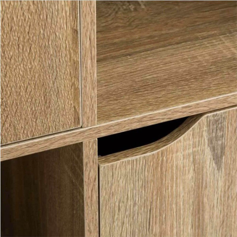 ESTANTERIA 3PUERTAS MADERA