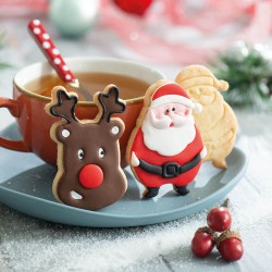Cortador galletas Navidad - Santa Claus/Reno