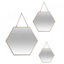 espejos hexagonales