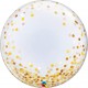 globo burbuja confeti
