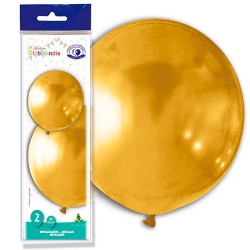 globos gigantes dorados
