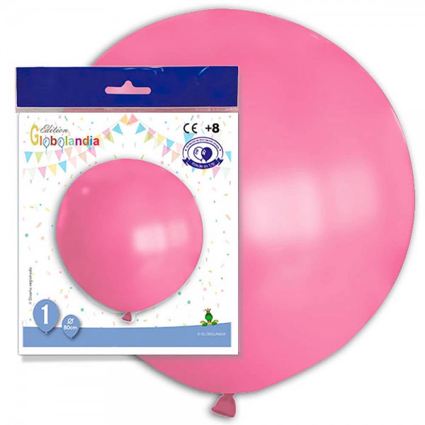 globo gigante rosa