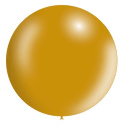 globo gigante oro