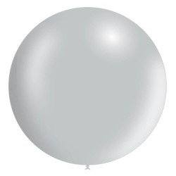 globo gigante plata
