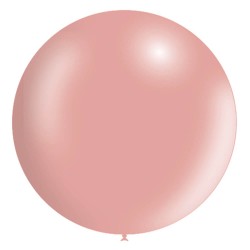 globo gigante oro rosa