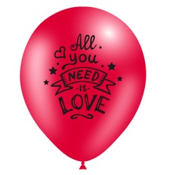 GLOBOS ALL YOU NEED IS LOVE