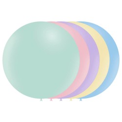 globo gigante pastel