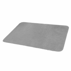 alfombra baño gris