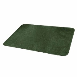 alfombra baño verde