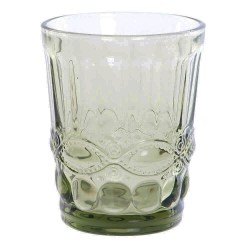 vaso cristal verde