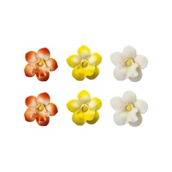 Decoración de azúcar Orquídeas - 6 und