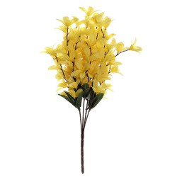 Ramo flores artificiales amarillas 37x15x15cm