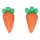 decoración azucar zanahorias