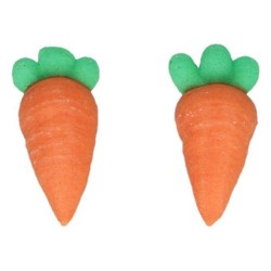 Decoración de azúcar - Zanahorias
