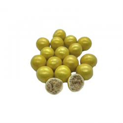 Bolas de cereal con cholate - Oro 22mm 90gr